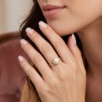 Złoty pierścionek z naturalną perłą – Perla - obrazek 2